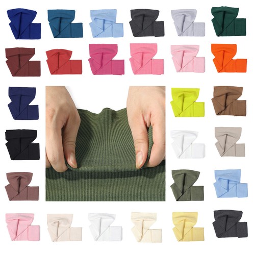 Knit rib cuff waistband - rib,